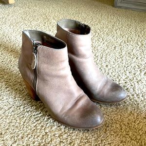 Beige Nordstrom BP booties. Size 6.5